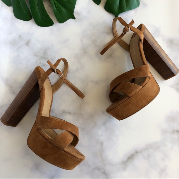 Tony Bianco Shoes - Tony Bianco Ashby Heel in Tan Suede